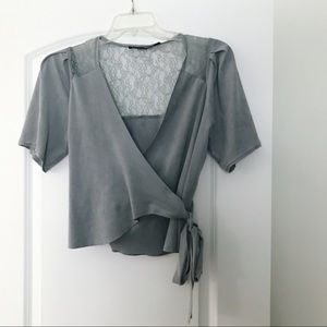 Zara Wrap Top